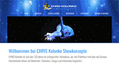 Desktop Screenshot of ck-showkonzepte.de